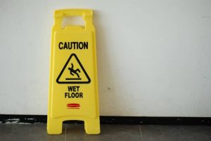 Common causes of slip and fall accidents 