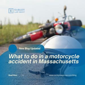 What to do in a motorcycle accident in Massachusetts