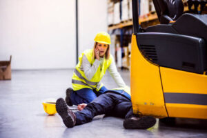 accident in a warehouse