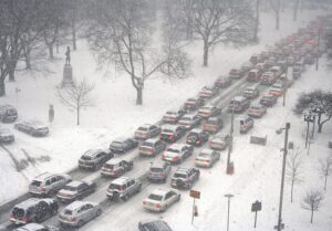 traffic winter